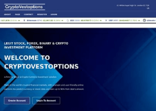 Cryptovestoptions