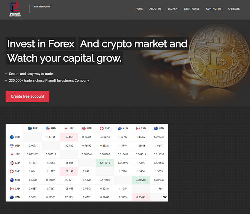 Planoffinvestment