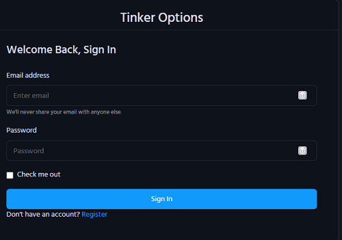 TinkerOptions